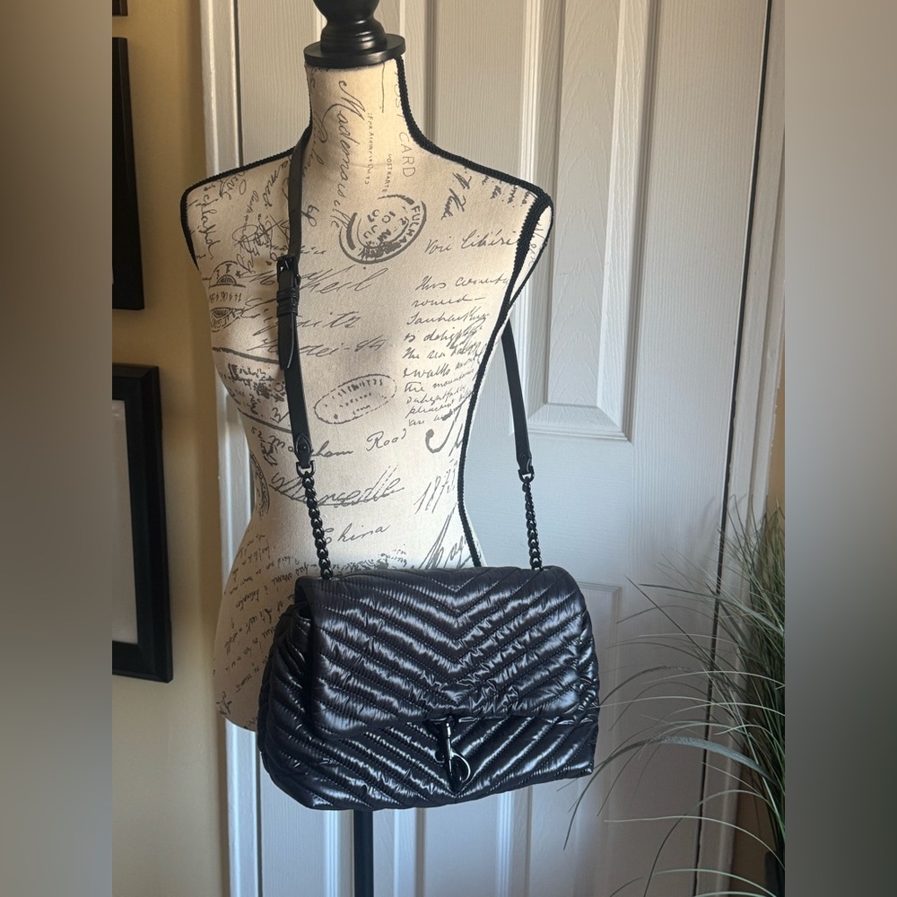 🎉QUICK SALE🎉Rebecca Minkoff Edie Nylon Jumbo Flap Shoulder Bag